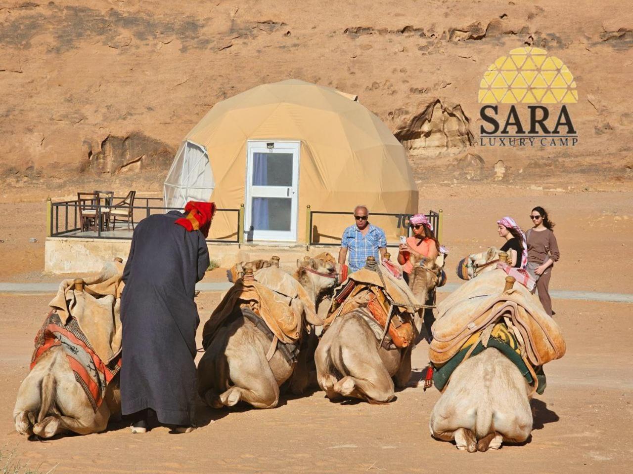 Sara Luxury Rum Camp Wadi Rum Esterno foto